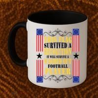 Funny Betty Ross Flag Survived The Revolution Coffee Mug thumb 2
