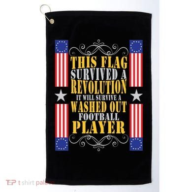 Funny Betty Ross Flag Survived The Revolution Golf Towel