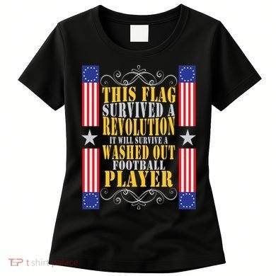 Funny Betty Ross Flag Survived The Revolution Women's T-Shirt
