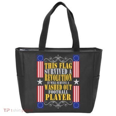 Funny Betty Ross Flag Survived The Revolution Tote Bag