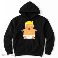 Funny Big Baby Trump Hoodie thumb 0