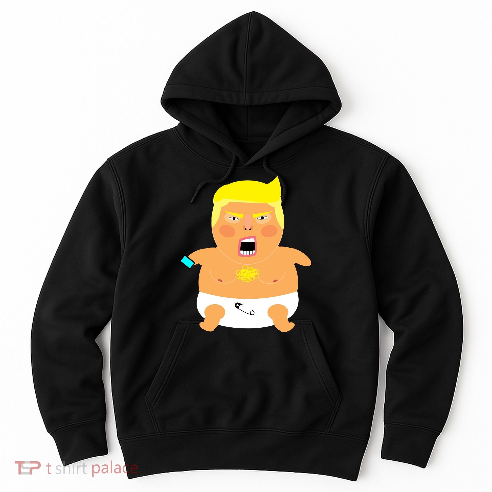 Funny Big Baby Trump Hoodie