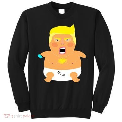 Funny Big Baby Trump Sweatshirt