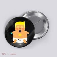 Funny Big Baby Trump Button thumb 0