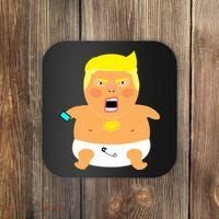 Funny Big Baby Trump Coaster thumb 0