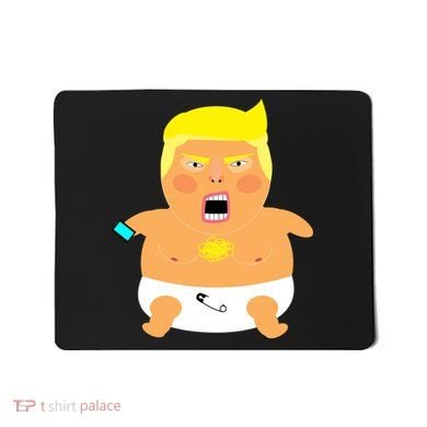 Funny Big Baby Trump Mousepad