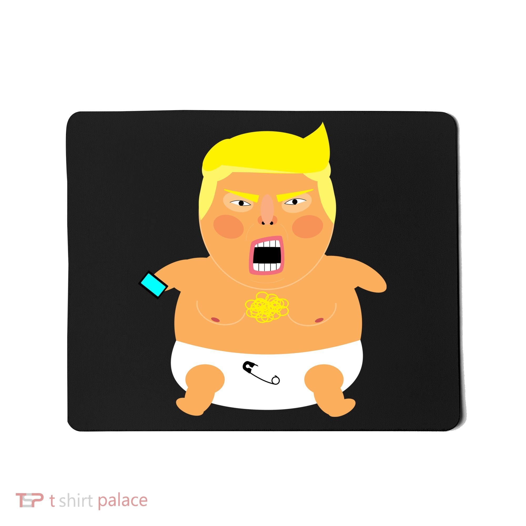 Funny Big Baby Trump Mousepad