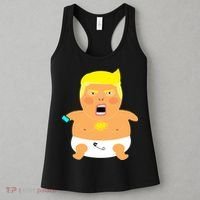 Funny Big Baby Trump Women's Tank Top thumb 3