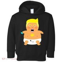 Funny Big Baby Trump Toddler Hoodie thumb 0