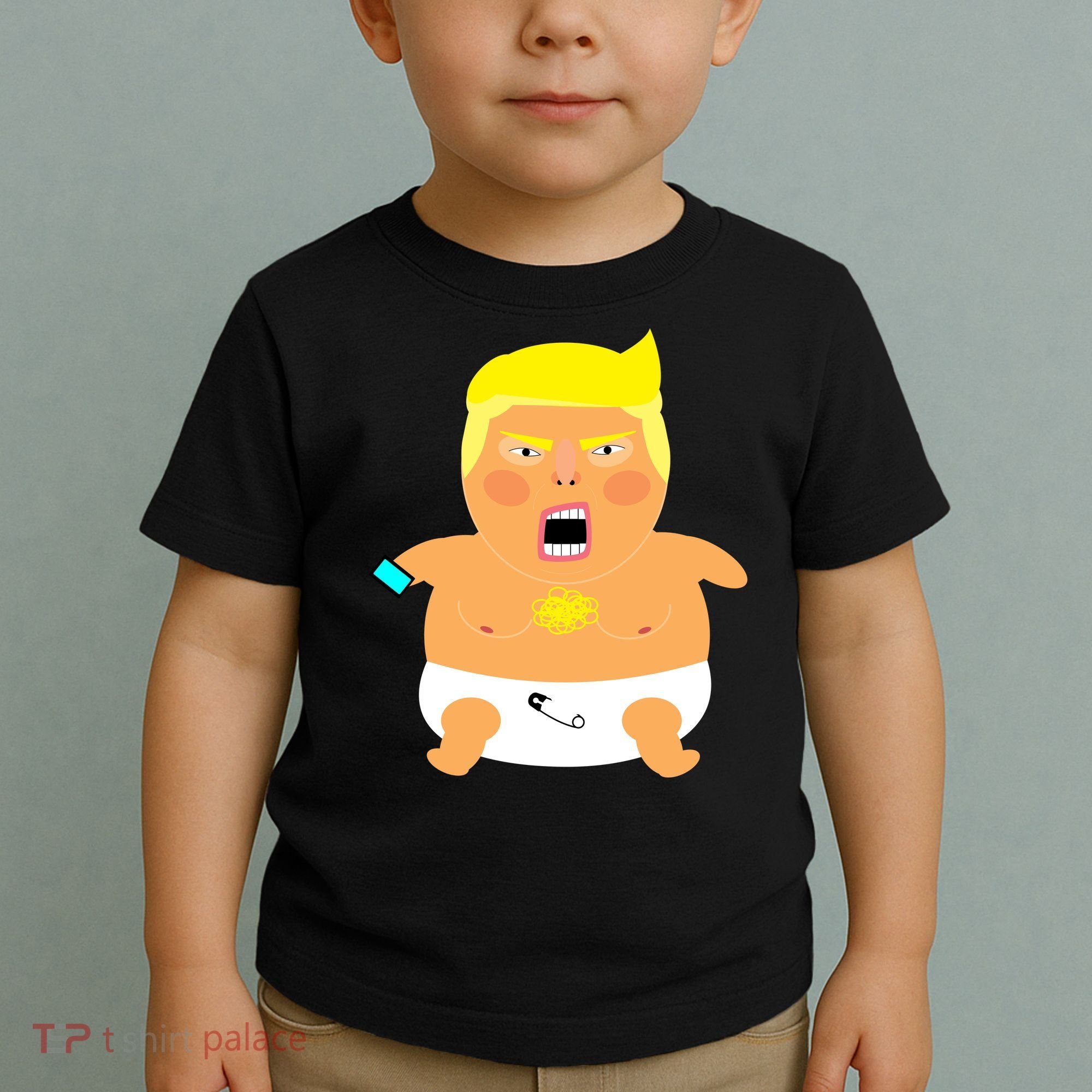 Funny Big Baby Trump Toddler T-Shirt