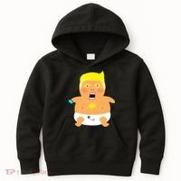 Funny Big Baby Trump Kids Hoodie thumb 0
