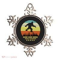 Funny Bigfoot Hide And Seek World Champion Ornament thumb 0