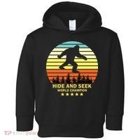 Funny Bigfoot Hide And Seek World Champion Toddler Hoodie thumb 0