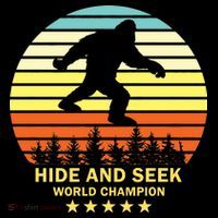 Funny Bigfoot Hide And Seek World Champion Visor thumb 3