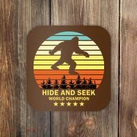 Funny Bigfoot Hide And Seek World Champion Coaster thumb 0