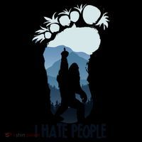 Funny Bigfoot I Hate People Coffee Mug thumb 5