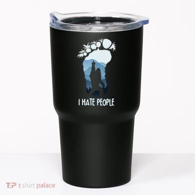 Funny Bigfoot I Hate People Tumbler