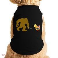 Funny Bigfoot Thanksgiving Turkey Doggie Tank thumb 0