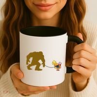 Funny Bigfoot Thanksgiving Turkey Coffee Mug thumb 3