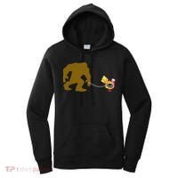 Funny Bigfoot Thanksgiving Turkey Women's Hoodie thumb 0