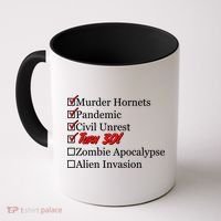 Funny Birthday In Quarantine Checklist 30th Birthday Coffee Mug thumb 0