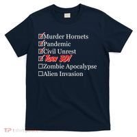 Funny Birthday In Quarantine Checklist 30th Birthday T-Shirt thumb 0