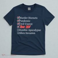 Funny Birthday In Quarantine Checklist 30th Birthday T-Shirt thumb 5