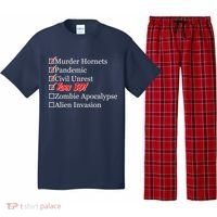 Funny Birthday In Quarantine Checklist 30th Birthday Pajama Set thumb 0