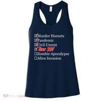 Funny Birthday In Quarantine Checklist 30th Birthday Women's Tank Top thumb 0