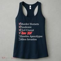 Funny Birthday In Quarantine Checklist 30th Birthday Women's Tank Top thumb 3