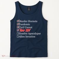 Funny Birthday In Quarantine Checklist 30th Birthday Tank Top thumb 2