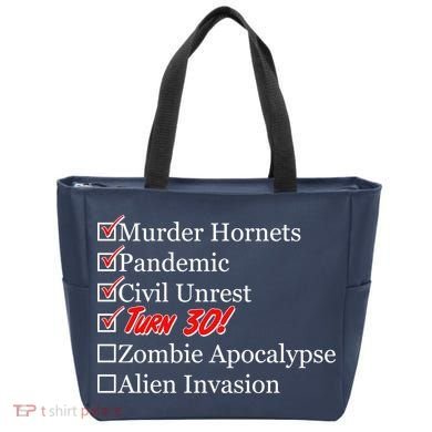 Funny Birthday In Quarantine Checklist 30th Birthday Tote Bag