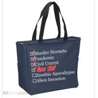 Funny Birthday In Quarantine Checklist 30th Birthday Tote Bag thumb 2
