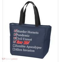 Funny Birthday In Quarantine Checklist 30th Birthday Tote Bag thumb 3