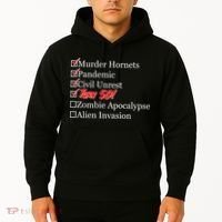 Funny Birthday In Quarantine Checklist 50th Birthday Hoodie thumb 2