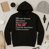 Funny Birthday In Quarantine Checklist 60th Birthday Hoodie thumb 3