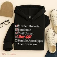 Funny Birthday In Quarantine Checklist 60th Birthday Hoodie thumb 4