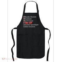 Funny Birthday In Quarantine Checklist 60th Birthday Apron thumb 0