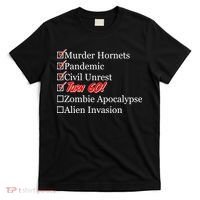 Funny Birthday In Quarantine Checklist 60th Birthday T-Shirt thumb 0