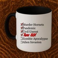 Funny Birthday In Quarantine Checklist 80th Birthday Coffee Mug thumb 2