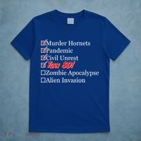 Funny Birthday In Quarantine Checklist 80th Birthday T-Shirt thumb 5