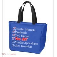 Funny Birthday In Quarantine Checklist 80th Birthday Tote Bag thumb 3