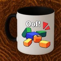 Funny Blox Noob Gamer Funny Coffee Mug thumb 2