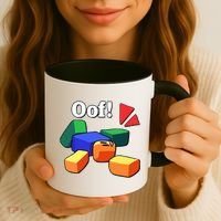 Funny Blox Noob Gamer Funny Coffee Mug thumb 3
