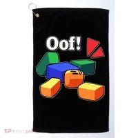 Funny Blox Noob Gamer Funny Golf Towel thumb 0