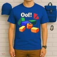 Funny Blox Noob Gamer Funny T-Shirt thumb 6