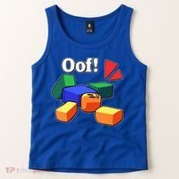 Funny Blox Noob Gamer Funny Tank Top thumb 2