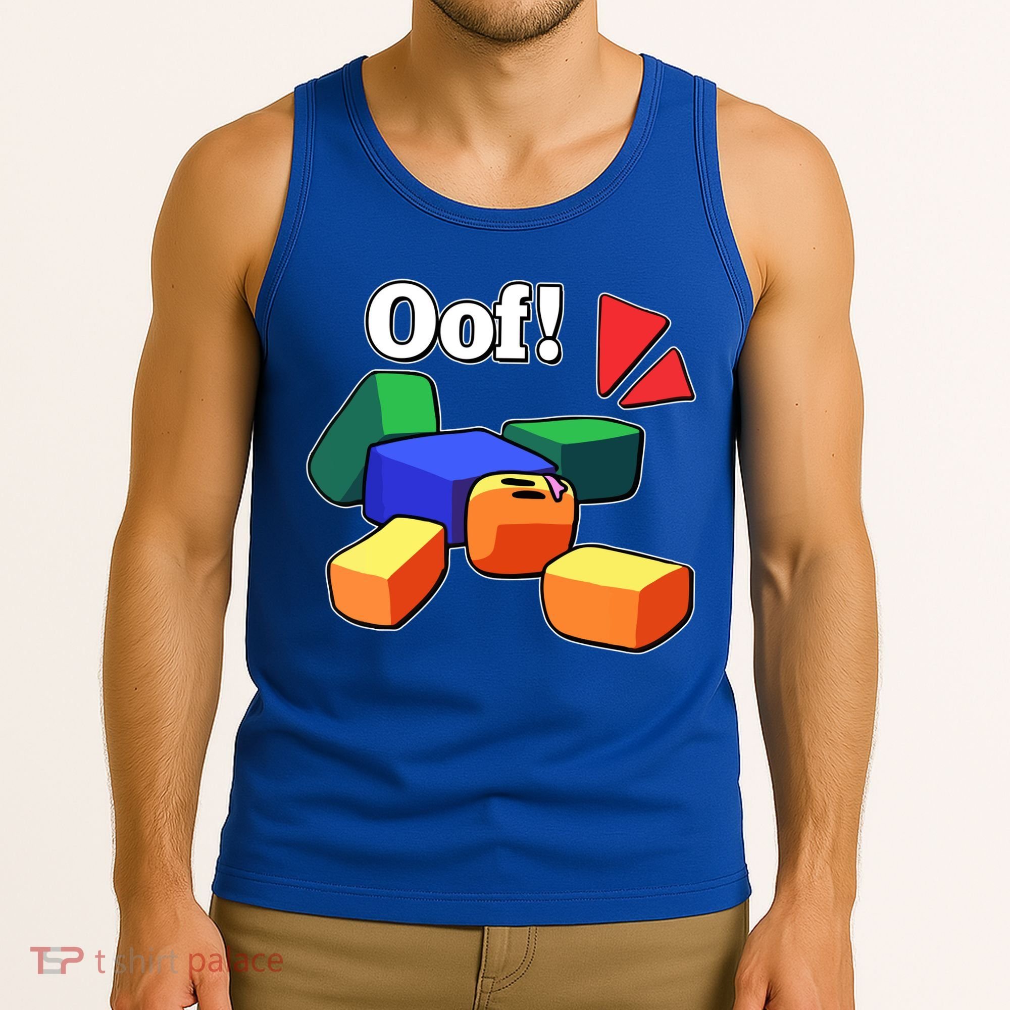 Funny Blox Noob Gamer Funny Tank Top