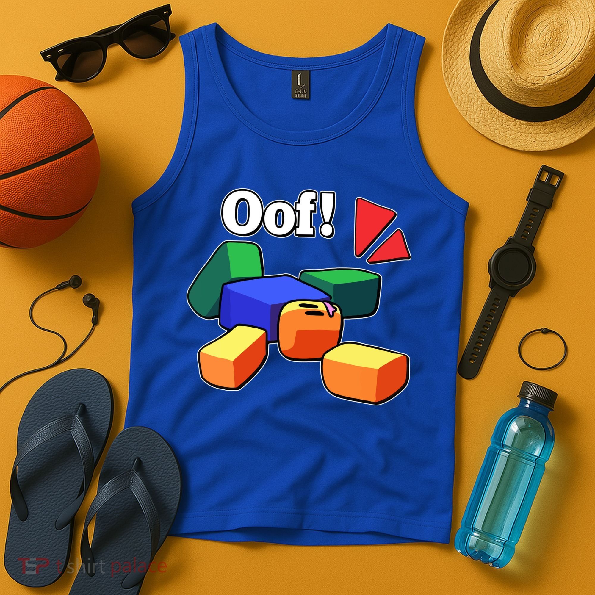 Funny Blox Noob Gamer Funny Tank Top