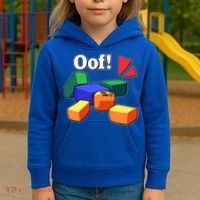 Funny Blox Noob Gamer Funny Kids Hoodie thumb 3